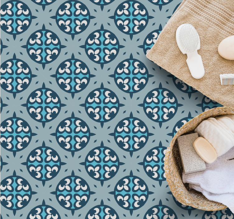 Vinil podovi mozaik maštovite uzorkovane pločice - TenStickers