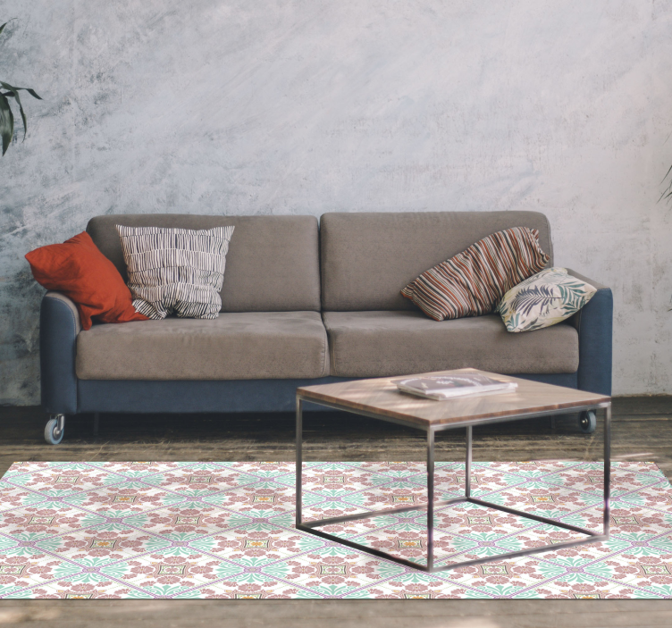 Vinil podovi mozaik šarene ukrasne pločice - TenStickers