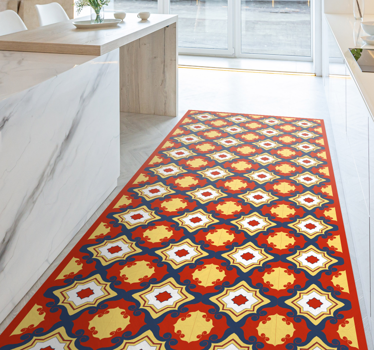 Vinil podovi mozaik zamršen trkač mozaika - TenStickers