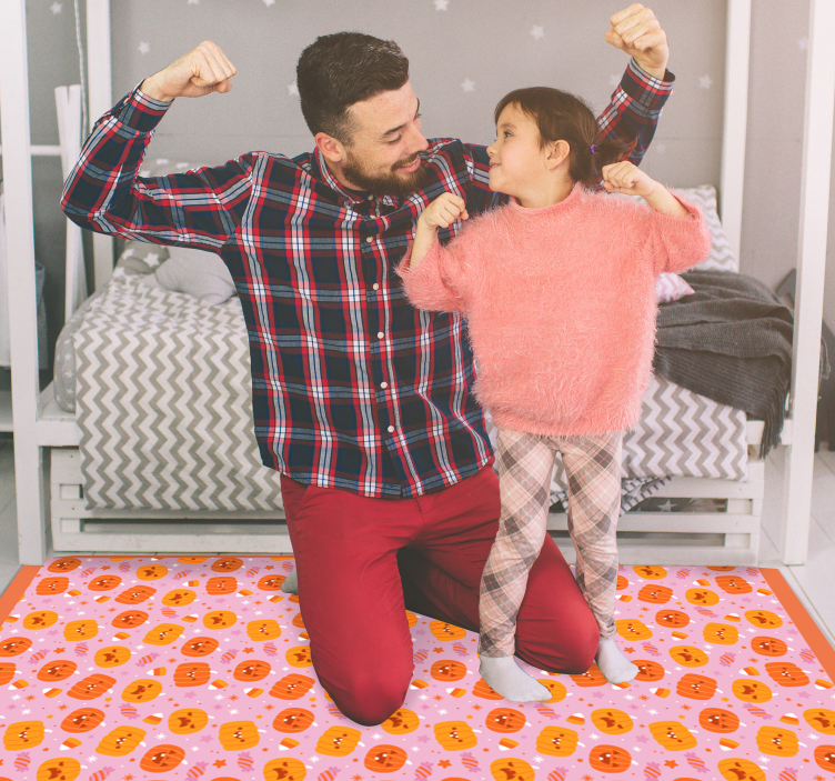 Vinil podovi Noć vještica širenje motiva bundeve - TenStickers