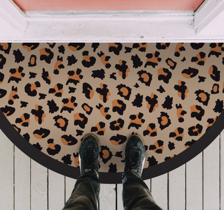 Vinil podovi otisak životinja odvažan leopard dizajn - TenStickers