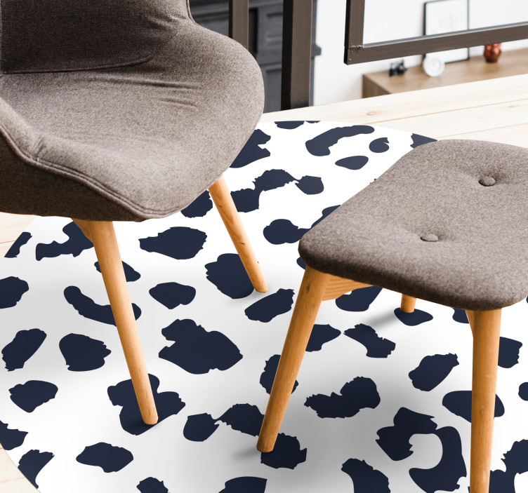 Vinil podovi otisak životinja dizajn s uzorkom kravlje kože - TenStickers