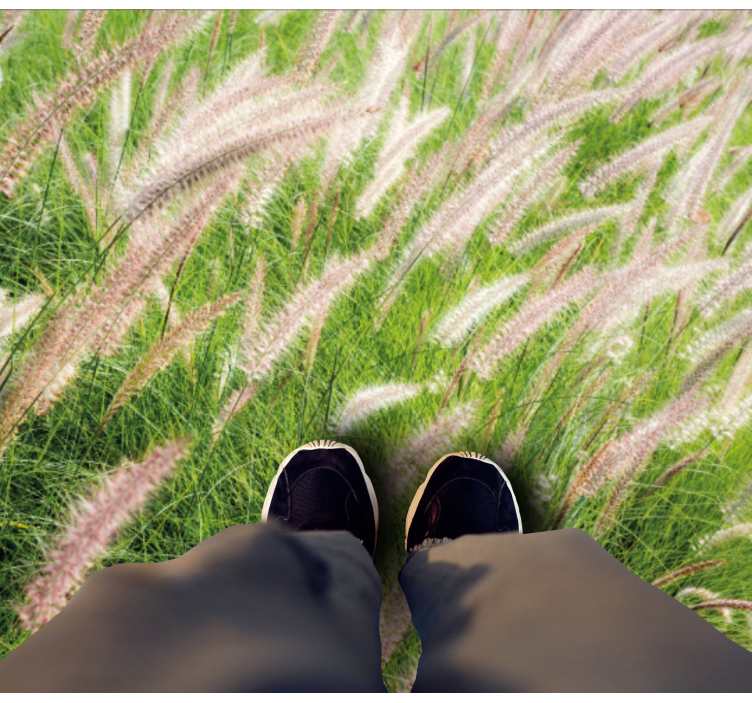 Vinil podovi priroda bujni zeleni krajolik - TenStickers