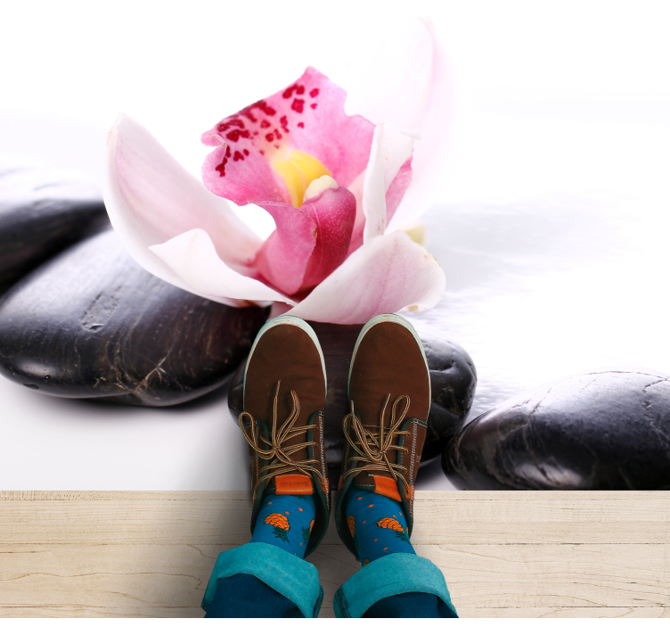 Vinil podovi priroda elegantni cvjetni mir - TenStickers