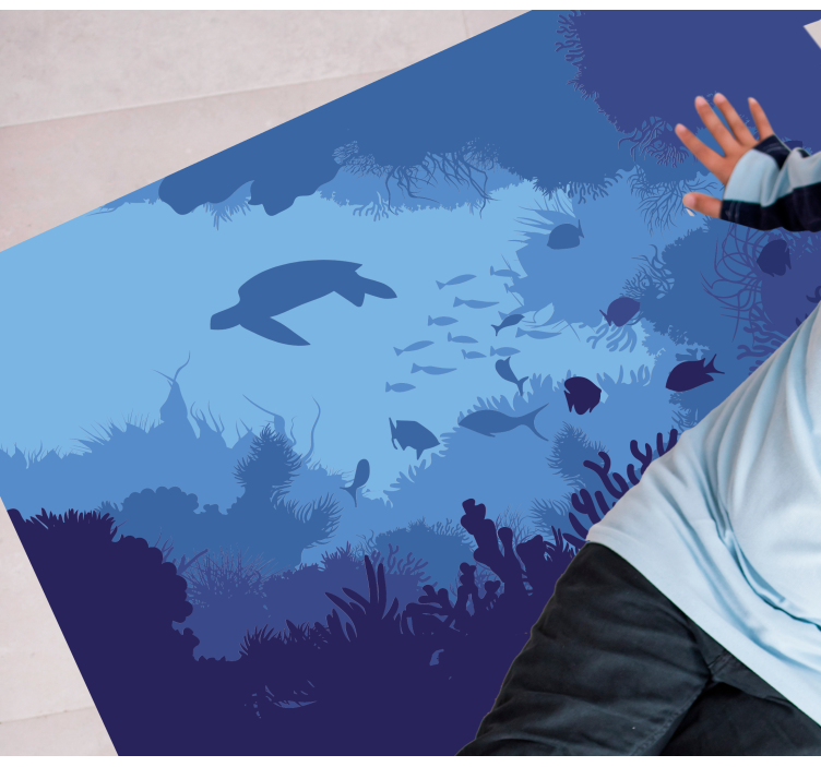 Vinil podovi priroda podvodni prizor - TenStickers