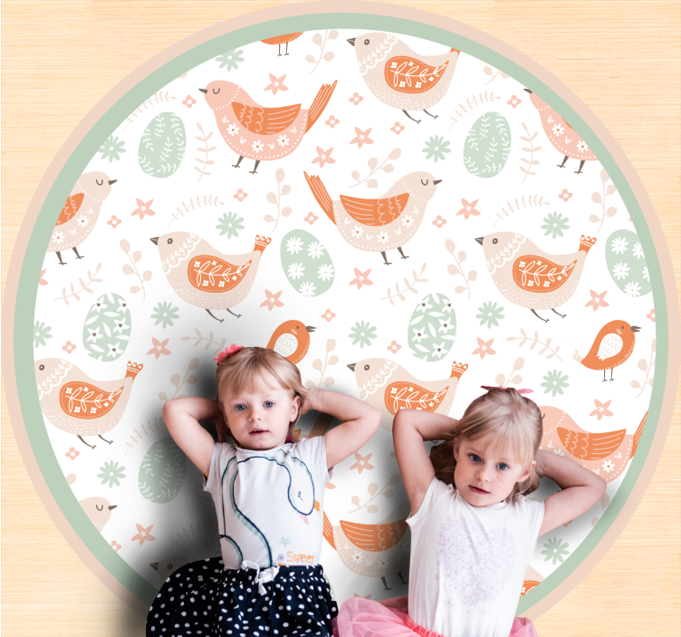 Vinil podovi priroda prekrasni motivi ptica - TenStickers