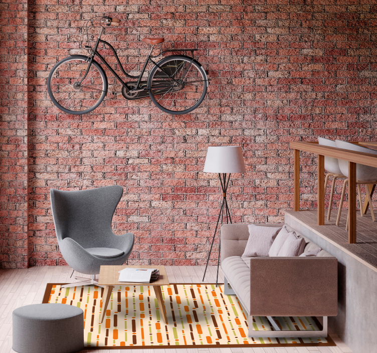 Vinil podovi prugasta linearni dekor s uzorkom - TenStickers