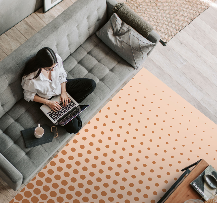 Vinil podovi prugasta točkasti gradijent - TenStickers