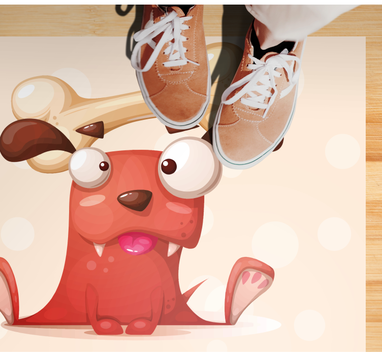 Vinil podovi rasadnici veselo štene - TenStickers