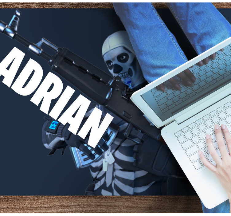 Vinil podovi tinejdžeri prilagođeni kostur igre - TenStickers