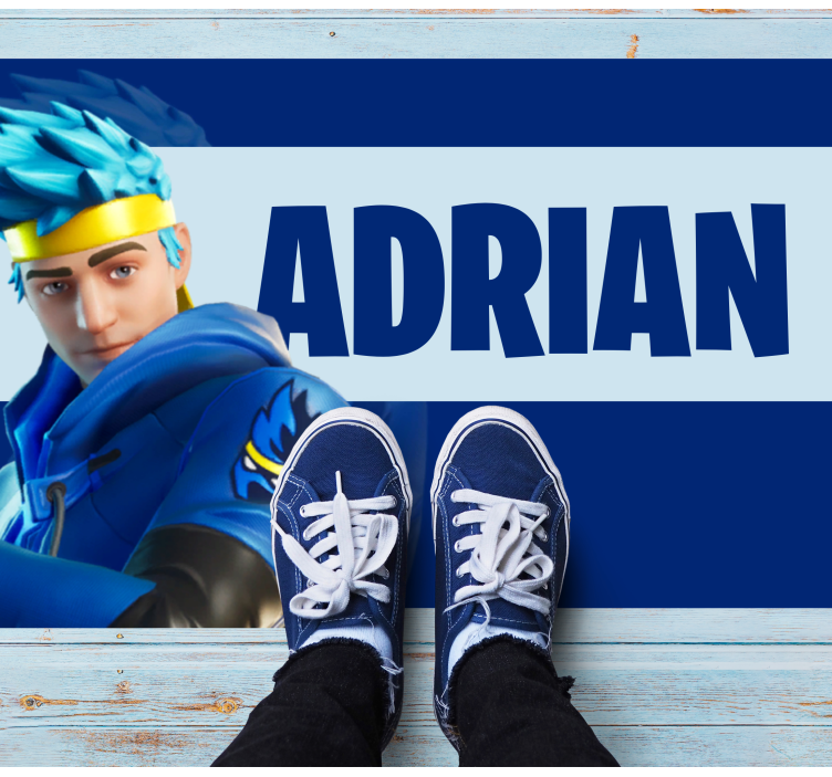 Vinil podovi s imenima personalizacija likova za igre - TenStickers