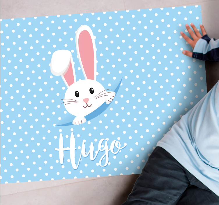 Drugi vinil podovi zec i krtice - TenStickers