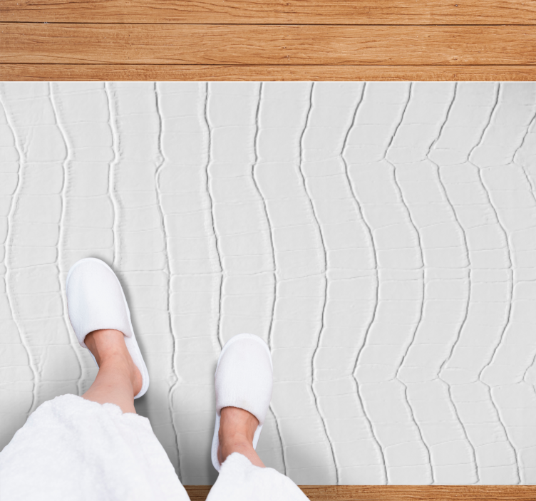 Vinil podovi otisak životinja elegantni krokodil - TenStickers