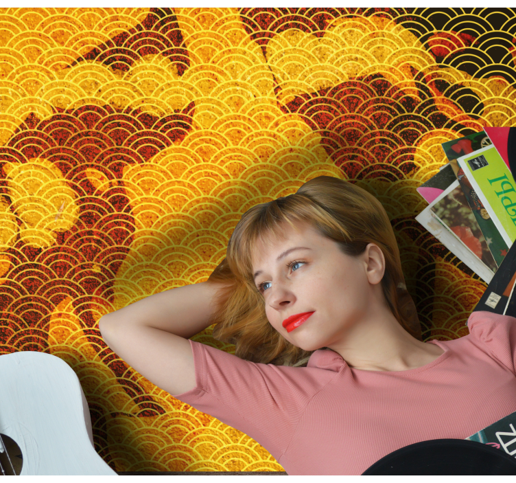 Vinil podovi etnički japanska seigaiha - TenStickers