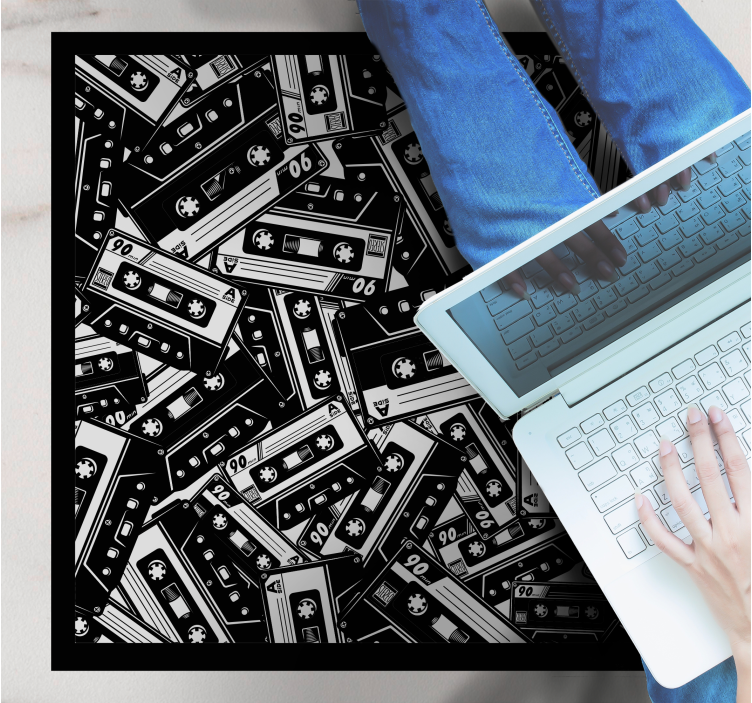 Vinil podovi tinejdžeri motiv kasete - TenStickers