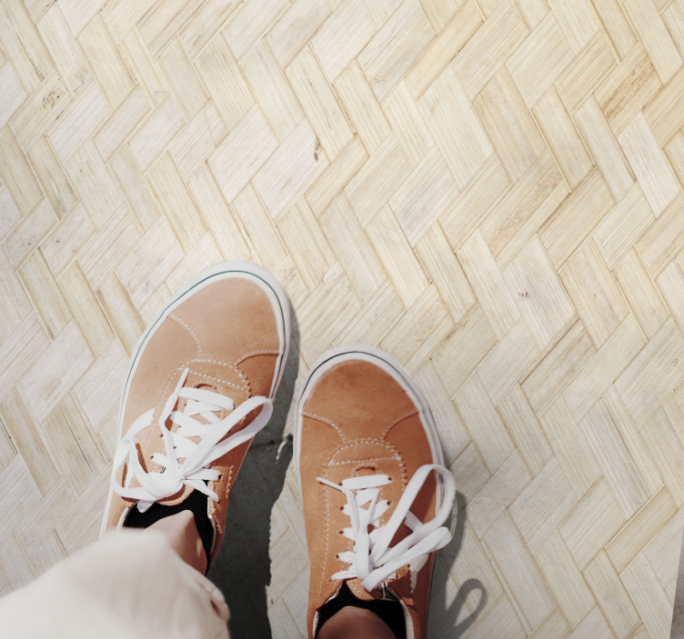 Vinil podovi tekstura parket riblja kost - TenStickers