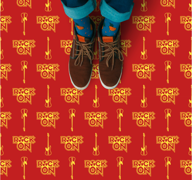 Vinil podovi tinejdžeri stijena na uzorku - TenStickers