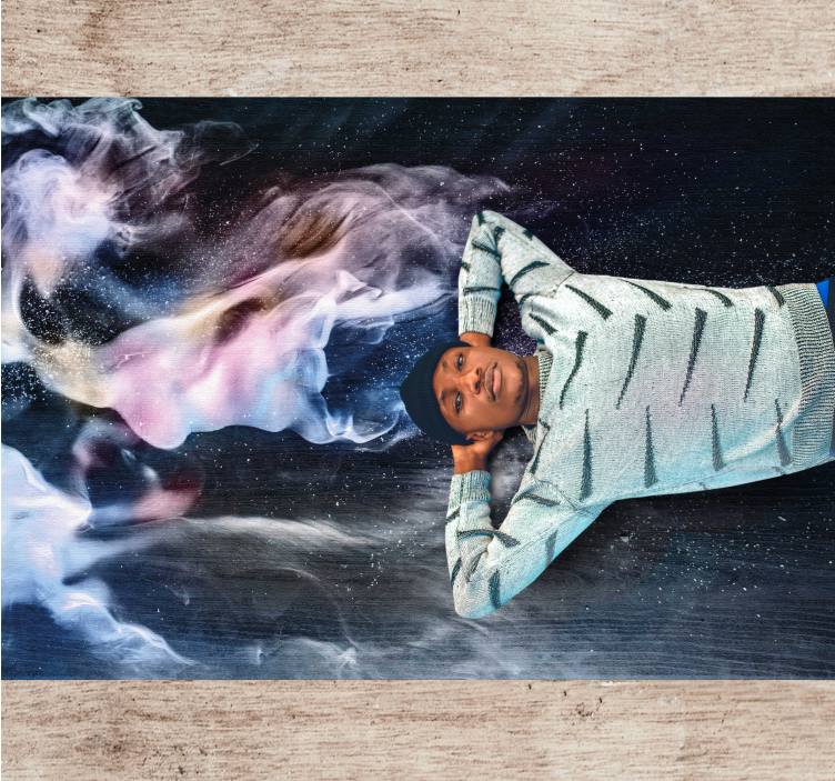 Vinil podovi tinejdžeri vrtlozi kozmičkog dima - TenStickers