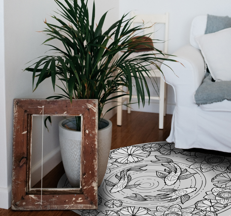 Vinil podovi životinja koi riba vedrina - TenStickers