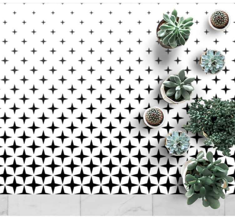 Vinil podovi dnevna soba nebeski element - TenStickers