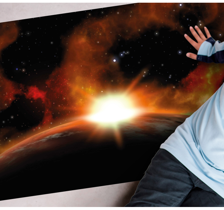 Vinil podovi zvijezde nebeski sjaj izlaska sunca - TenStickers