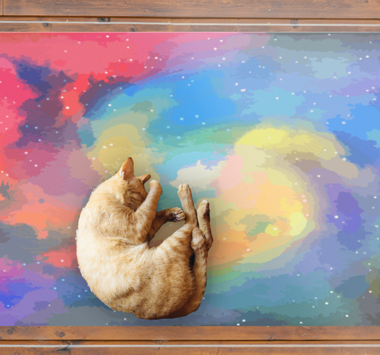 Vinil podovi moderan nebeski vrtlog - TenStickers