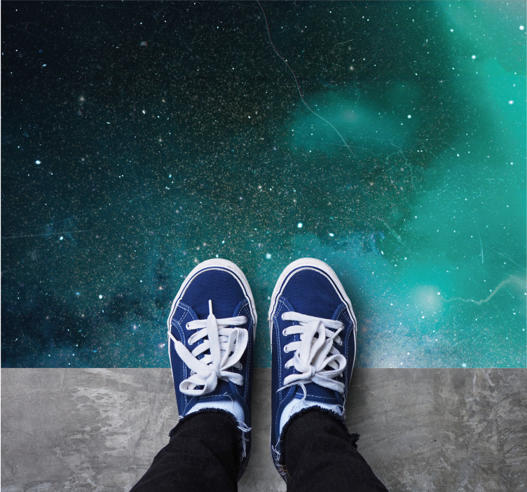 Vinil podovi zvijezde nijansa kozmičke galaksije - TenStickers