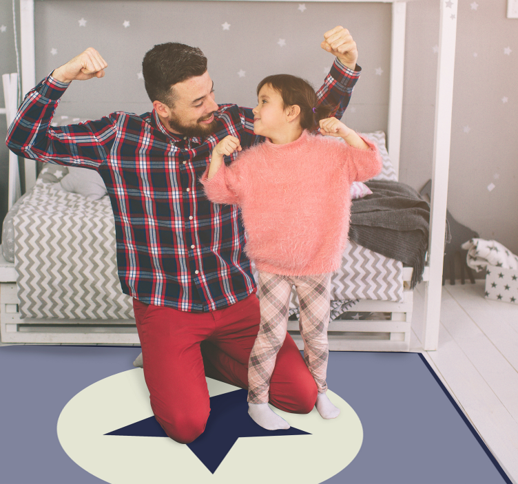 Vinil podovi zvijezde središnji dio zvijezde - TenStickers