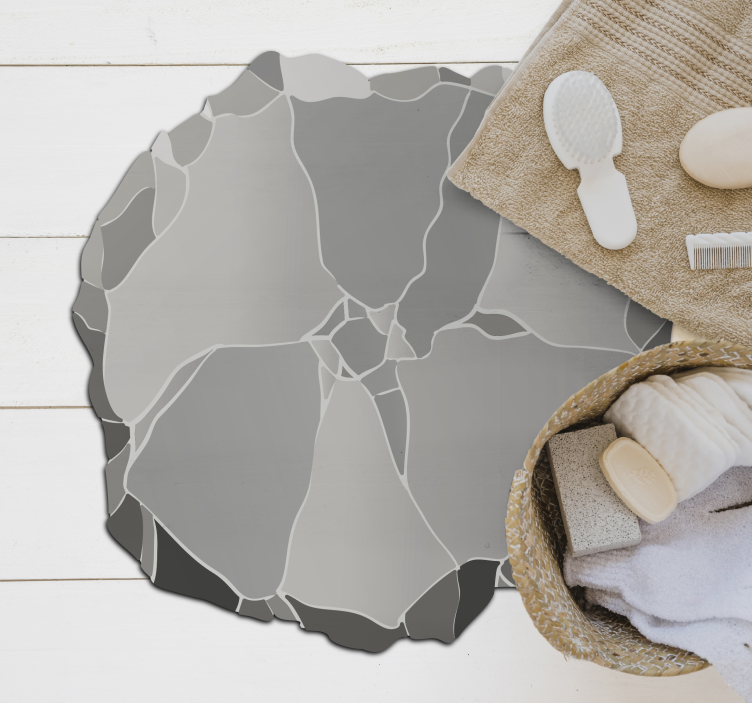 Vinil tepih tekstura različito kamenje kamen - TenStickers