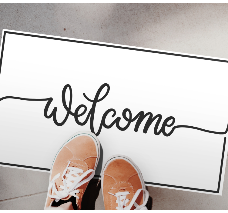 Vinil podovi ulazni hodnik elegantna dobrodošlica - TenStickers