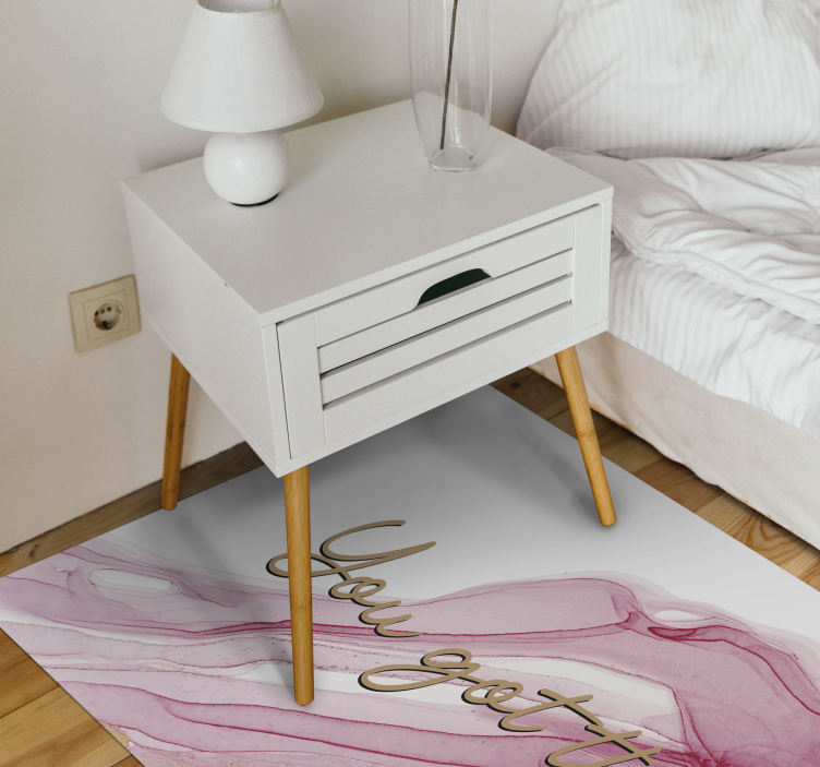 Vinilne prostirke s frazama možeš ovo - TenStickers