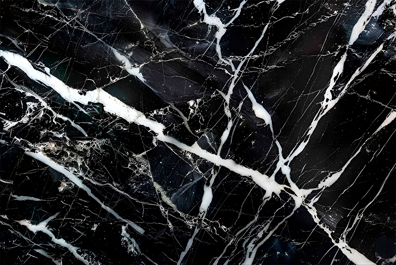 Vinil podovi crno bijele nijanse mramor - TenStickers