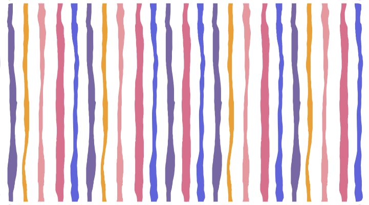 Vinil podovi za kupatilo šarene široke pruge - TenStickers