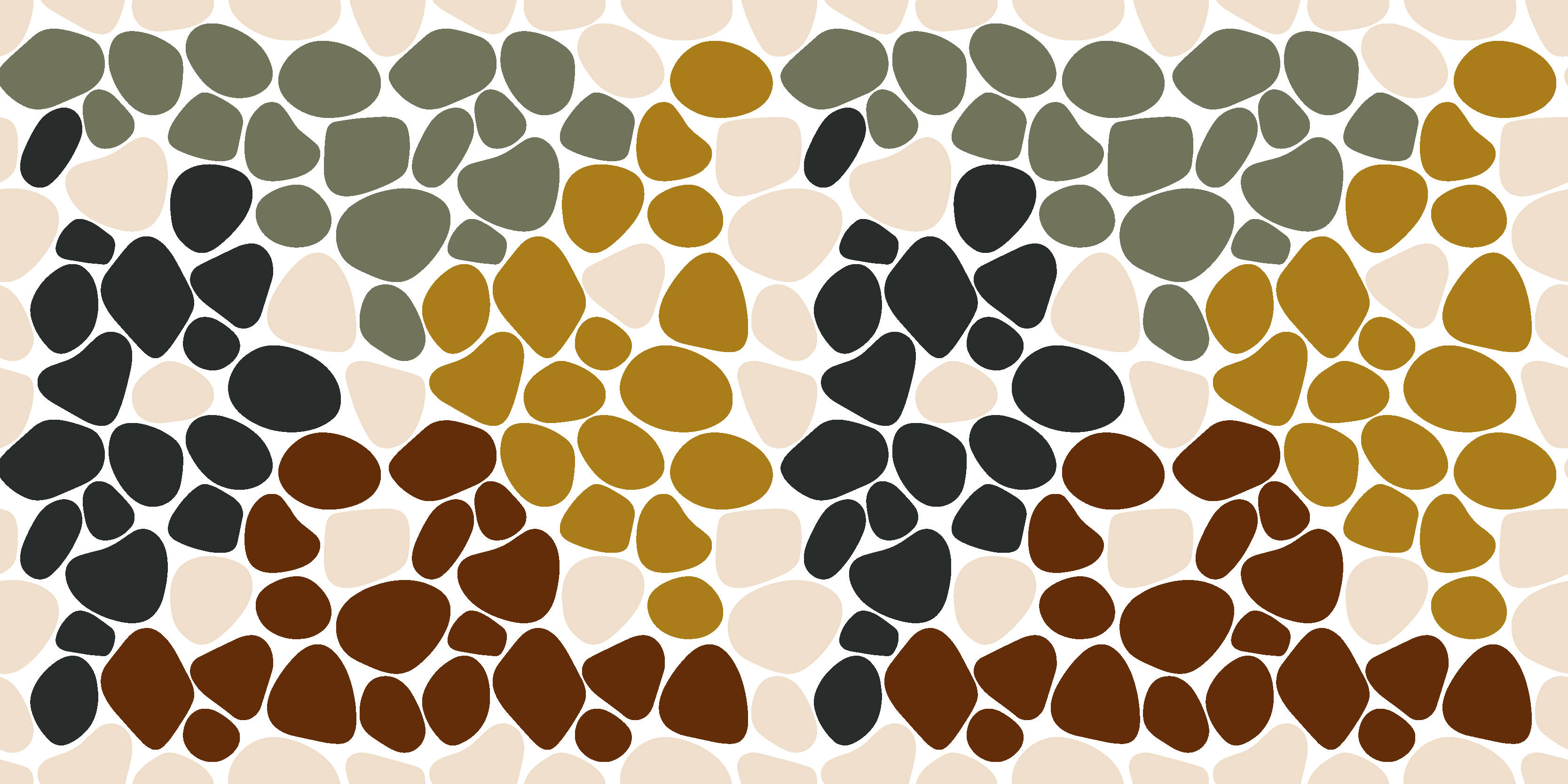 Vinil podovi za kupatilo šarena kamena tema - TenStickers