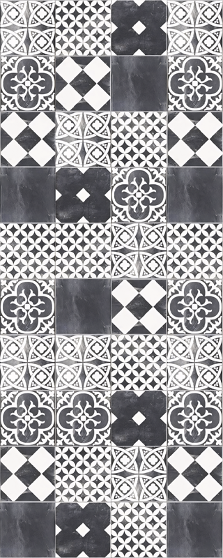 Vinil pod u kuhinji cementna ardesia - TenStickers