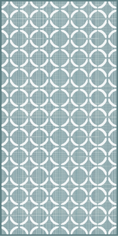 Vinil pod u kuhinji starinski zeleni - TenStickers