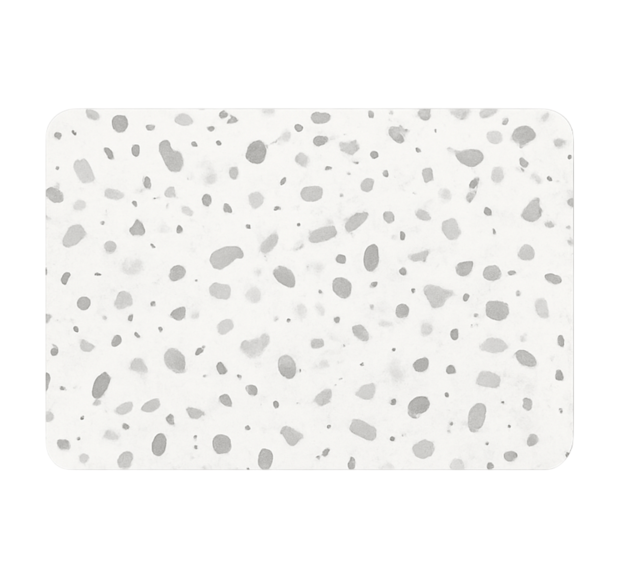 Mramorni vinilni tepih efekt sive terrazzo - TenStickers