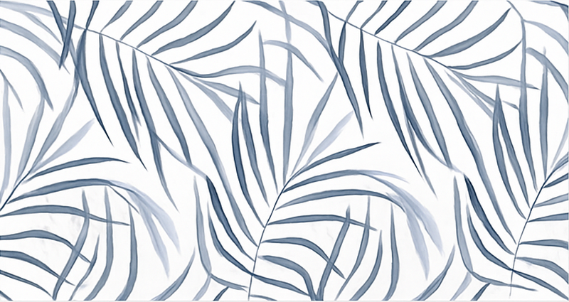 Vinil podovi plava dizajn tankih listova - TenStickers