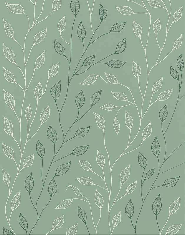 Vinil podovi blagovaonica čisti botanički sloj - TenStickers