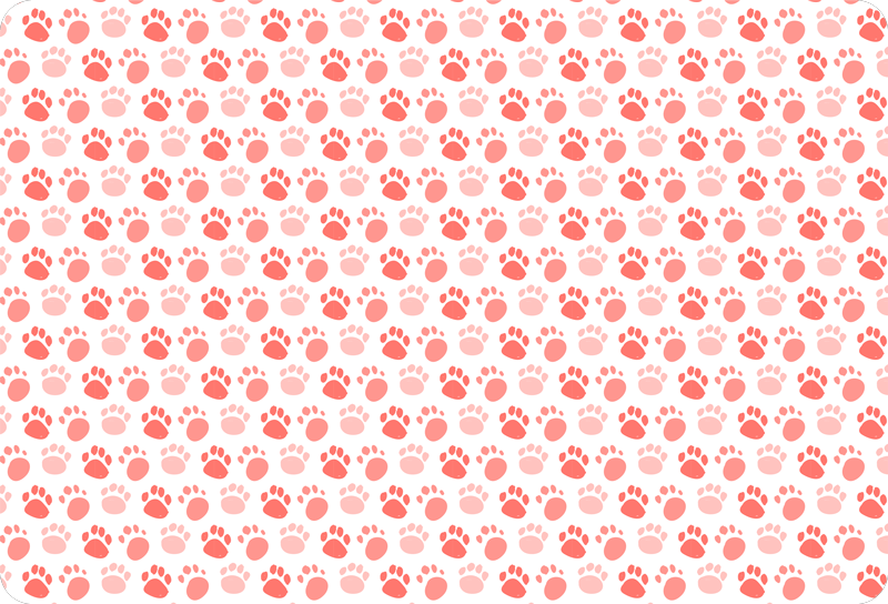 Vinil podovi životinja s otiscima pasa - TenStickers