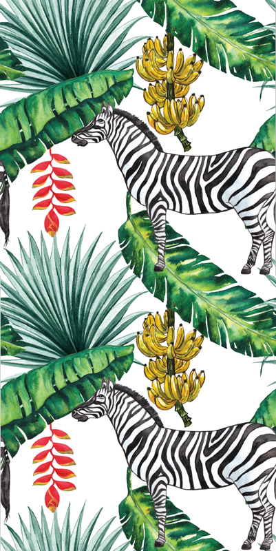 Vinil podovi životinja s prirodnim uzorkom - TenStickers