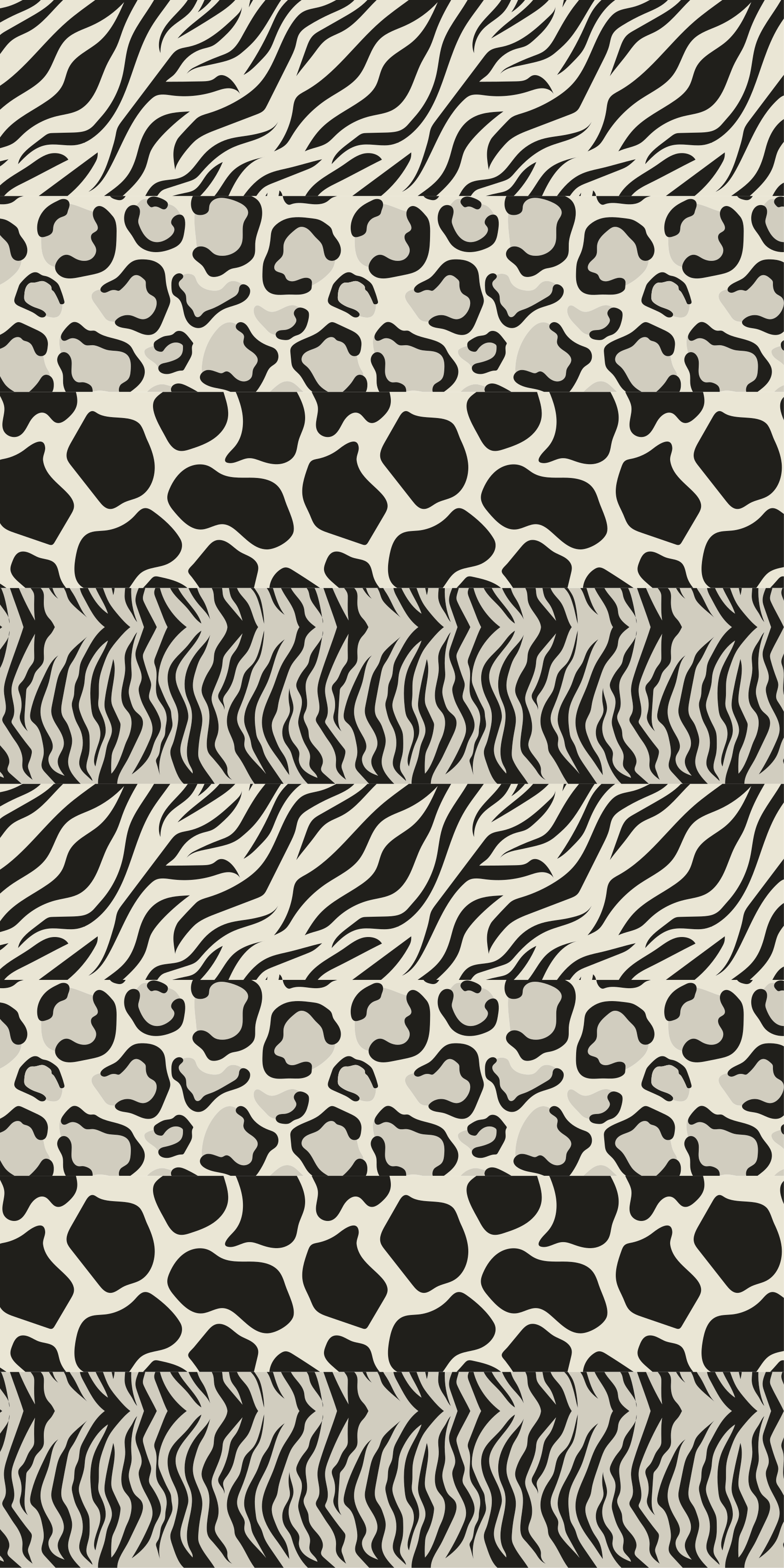 Vinil podovi životinja s četiri različita dizajna - TenStickers