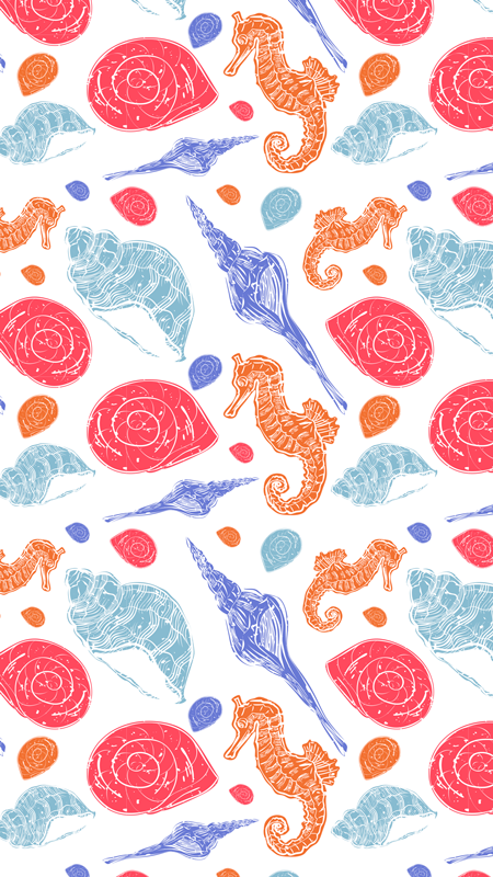 Vinil podovi životinja podvodne pločice - TenStickers