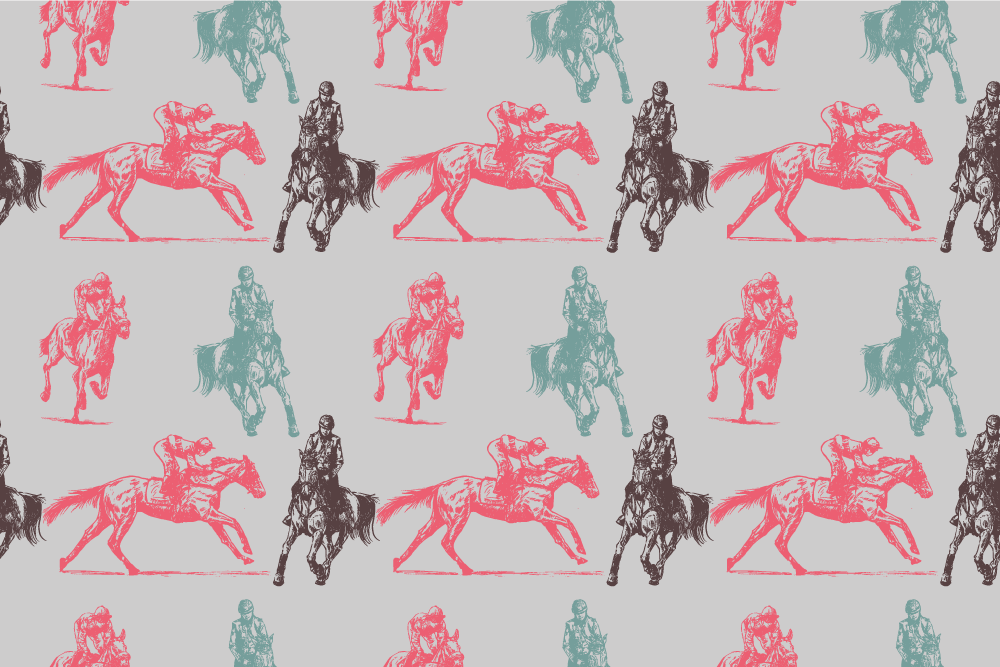 Vinil podovi životinja u zapadnjačkom uzorku - TenStickers