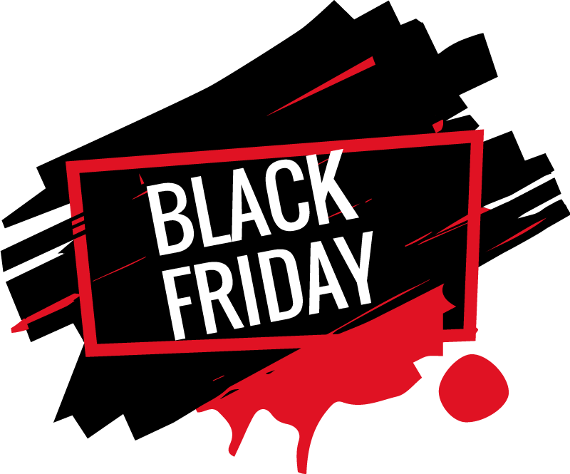 Vinilni tepih black friday moderna naljepnica - TenStickers