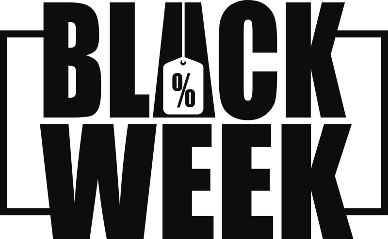Vinilni tepih black friday za izložno mjesto - TenStickers