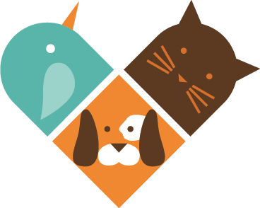 Vinil podovi životinja s veselim licima životinja - TenStickers