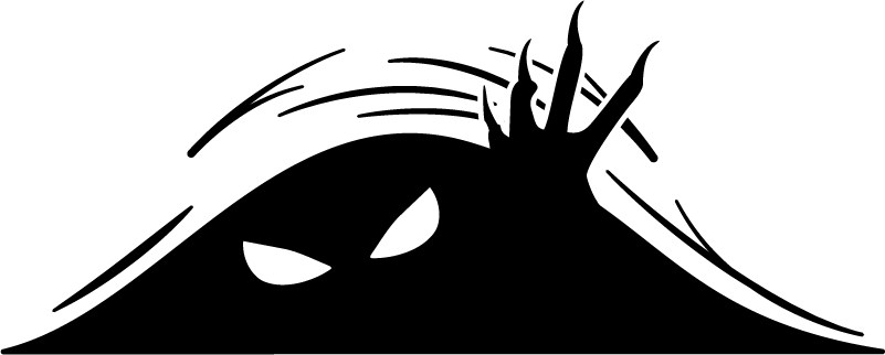 Vinil podovi noć vještica monstruozni uspon - TenStickers