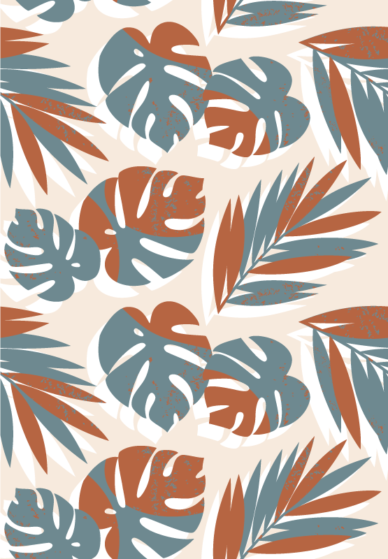 Vinil podovi cvijeće i biljke velike zelene monster biljke - TenStickers