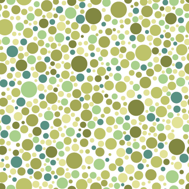 Vinil podovi blagovaonica s zelenim točkicama - TenStickers